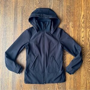 Lululemon BEST Jacket Ever Black Double Zipper Removable Hood